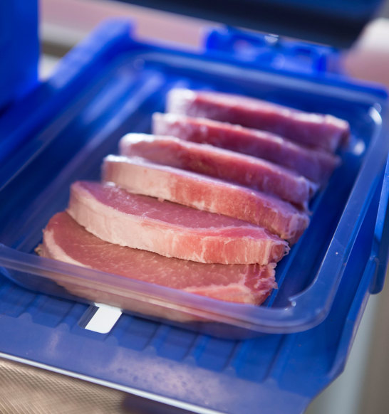 Meat Tray Track Pork Tray