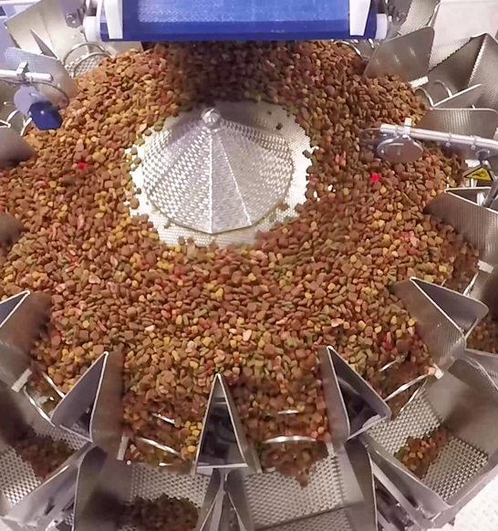 Marel Multihead Weigher Batches Kibble