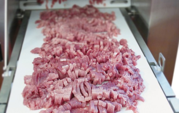 MAJA ESB-SH Rundmesserschneider für Geflügelstreifen