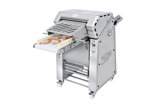 MAJA ESB 4434 GV conveyorized poultry skinner