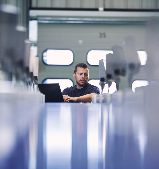 Marel factory employee