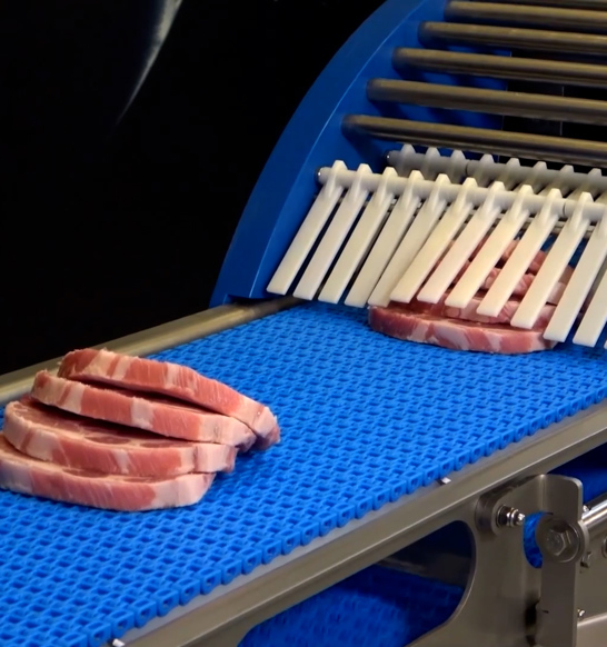 V-Cut 160 volumetric portion cutter pork loin