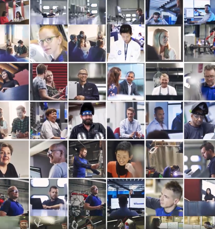 Marel People Collage